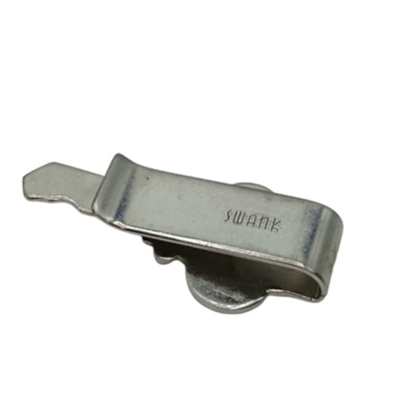 SWANK Silver tone Key Novelty Tie Bar - Picture 5 of 7